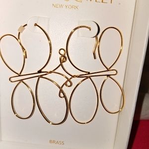 Butterfly  Gold earrings